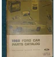 1968 Ford Fairlane Parts Catalog