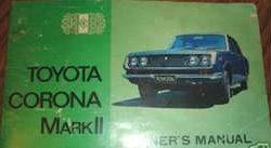 1968 Corona Mark Ii