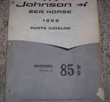 1968 Johnson Sea Horse 85 HP Models Parts Catalog