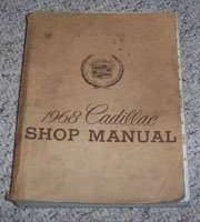 1968 Cadillac Deville Shop Service Manual