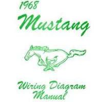 1968 Ford Mustang Wiring Diagram Manual