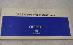 1968 Chrysler Newport Owner's Manual