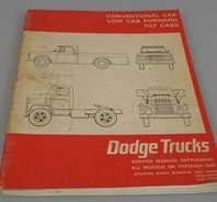 1968 Dodge Truck Models 100-1000 & Power Wagon Service Manual Supplement