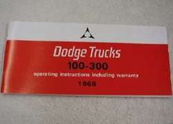 1968 Dodge Trucks 100-300 Owner's Manual