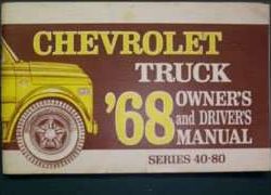 1968 Chevrolet Truck 40-80 Series Owner's Manual