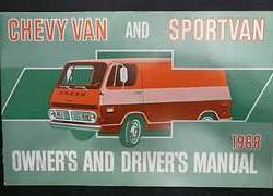 1968 Chevrolet Van & Sportvan Owner's Manual