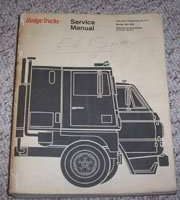 19701970 Dodge Truck Models 500-1000 Service Manual