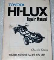 1970 Toyota Hi-Lux Chassis Service Repair Manual