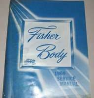 1969 Chevrolet El Camino Fisher Body Service Manual