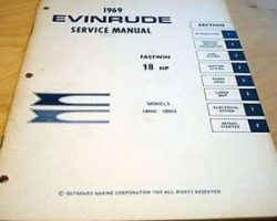 1969 Evinrude 18 HP Models Service Manual