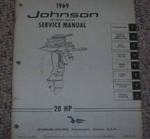 1969 Johnson 20 HP Outboard Motor Service Manual