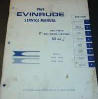 1969 Evinrude 33 HP Models Service Manual