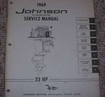 1969 Johnson 33 HP Outboard Motor Service Manual