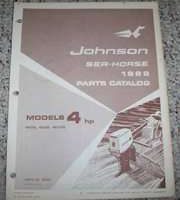 1969 Johnson Sea Horse 4 HP Models Parts Catalog