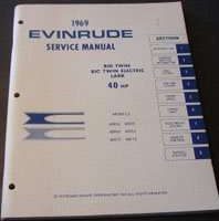 1969 Evinrude 40 HP Models Service Manual