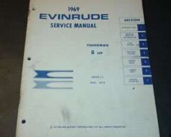 1969 Evinrude 6 HP Models Service Manual