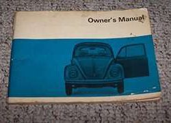 1969 Volkswagen Beetle Owner's Manual
