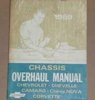 1969 Chevrolet El Camino Chassis Overhaul Service Manual