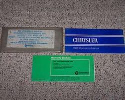 1969 Chrysler Town & Country Owner's Manual Set
