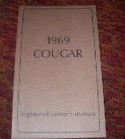 1969 Mercury Cougar Owner's Manual