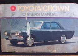 1969 Toyota Crown Owner's Manual