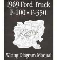 1969 Ford F-100 F-250 F-350 Wiring Diagram Manual