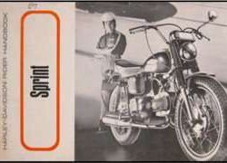 1969 Harley Davidson Sprint Owner's Manual