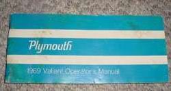 1969 Plymouth Valiant Owner's Manual