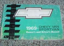 1969 Chevrolet Van & Sportvan Owner's Manual