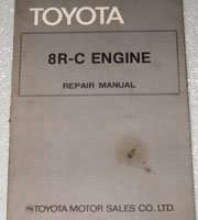 1972 Toyota Corona 8R-C Engine Service Repair Manual
