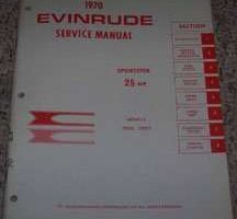 1970 Evinrude 25 HP Models Service Manual