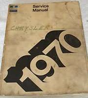1970 Chrysler Newport Service Manual