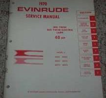 1970 Evinrude 40 HP Models Service Manual