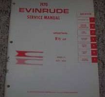 1970 Evinrude 9.5 HP Models Service Manual