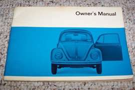1970 Volkswagen Beetle Owner's Manual