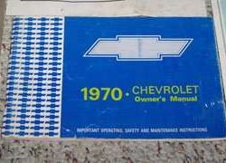 1970 Chevrolet Bel Air Owner's Manual
