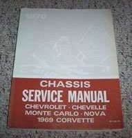 1970 Chevrolet El Camino Chassis Service Manual