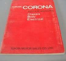 1970 Toyota Corona Service Repair Manual