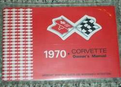 1970 Chevrolet Corvette Owner's Manual