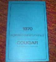 1970 Mercury Cougar Owner's Manual