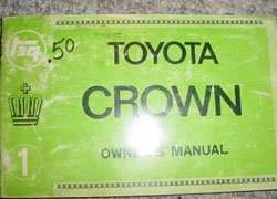 1970 Toyota Crown Owner's Manual
