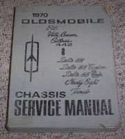1970 Oldsmobile Cutlass Supreme Service Manual
