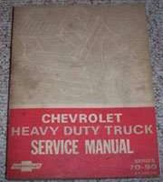 1970 Chevrolet Heavy Duty Truck 70-90 Series Service Manual