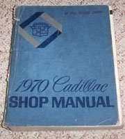 1970 Cadillac Deville Shop Shop Service Repair Manual