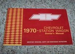 1970 Chevrolet Chevelle Station Wagons Owner's Manual