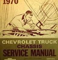 1970 Chevrolet Truck Chassis 10-60 Series Service Manual