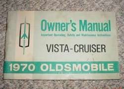 1970 Oldsmobile Vista Cruiser Owner's Manual