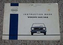 1971 Volvo 142 & 144 Owner's Manual