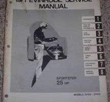 1971 Evinrude 25 HP Models Service Manual