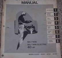 1971 Evinrude 40 HP Models Service Manual